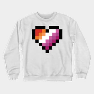 Lesbian heart Crewneck Sweatshirt